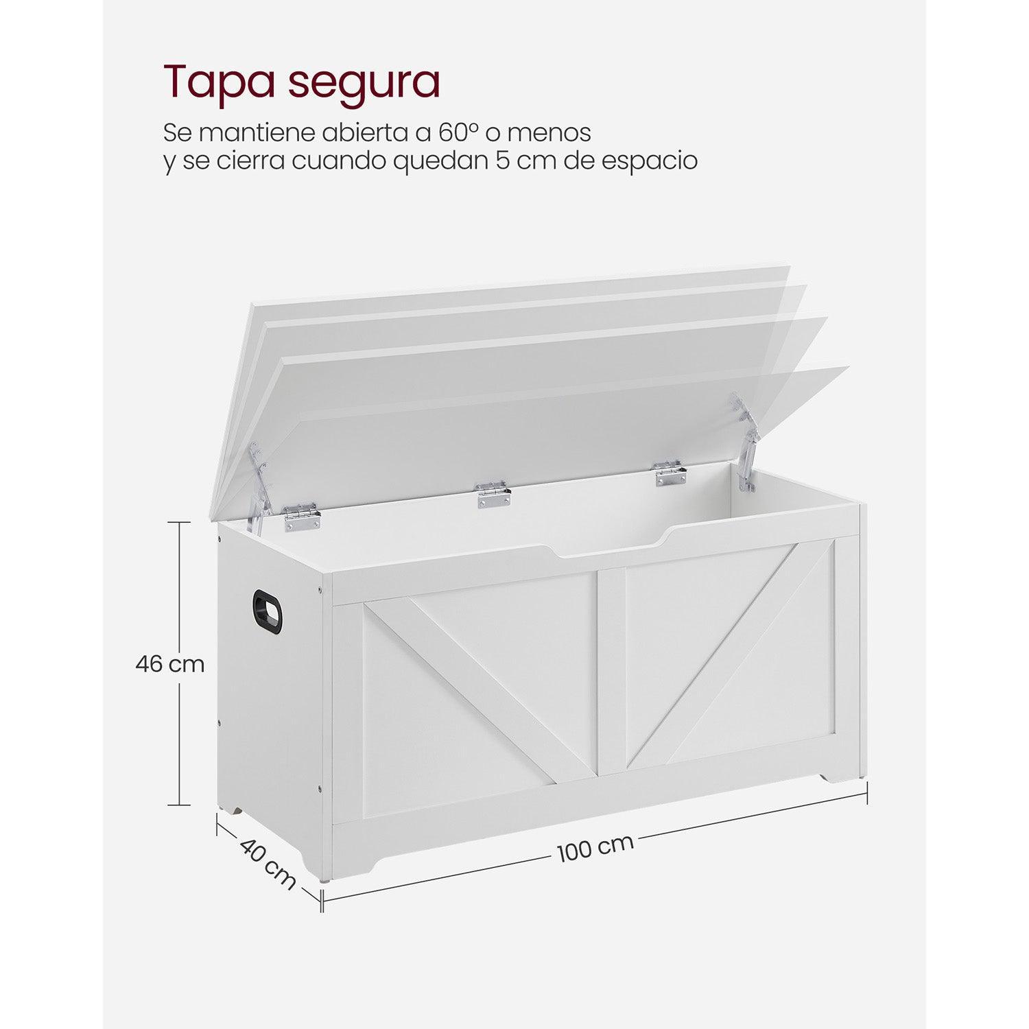 Storage Chest Matte White FredCo