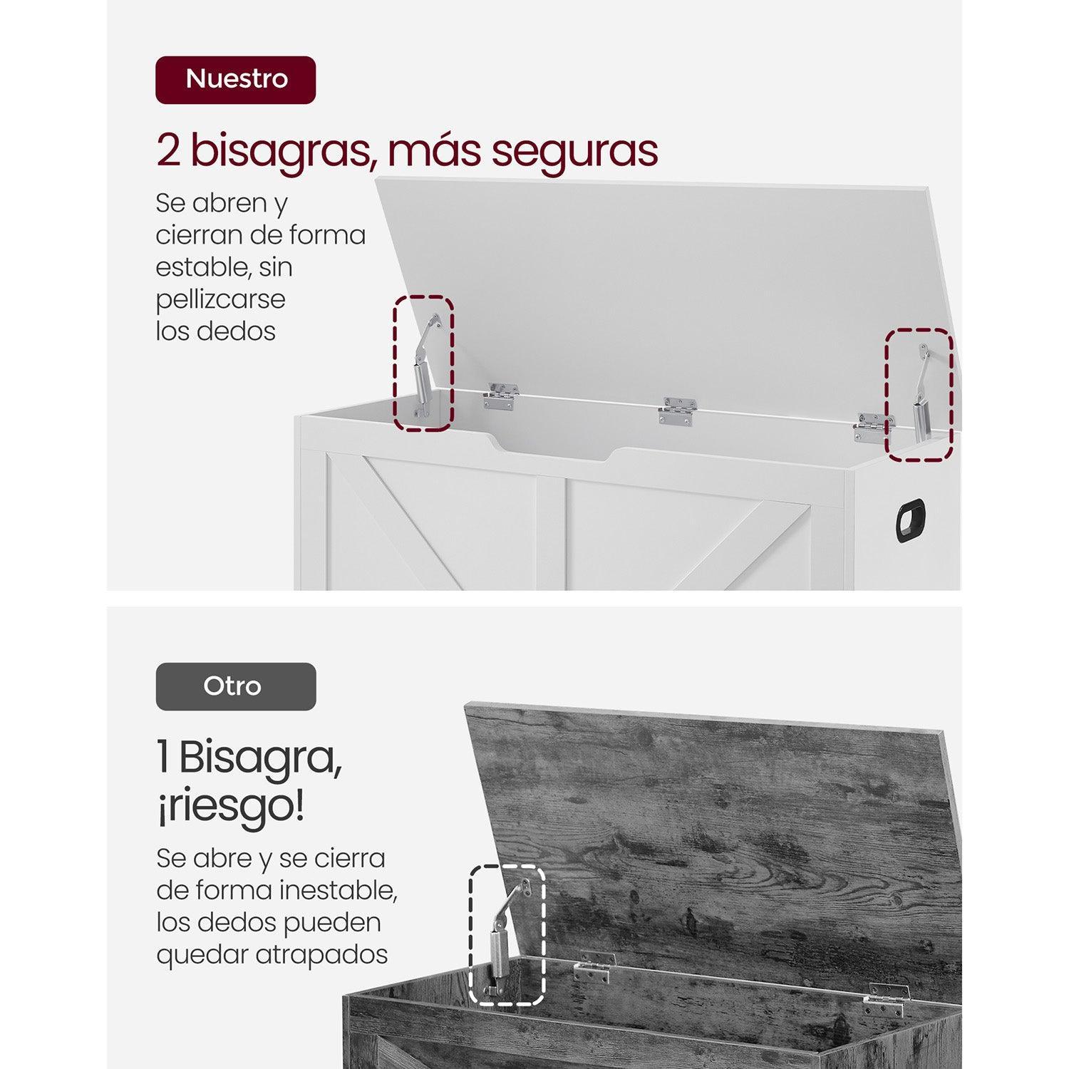 Storage Chest Matte White FredCo