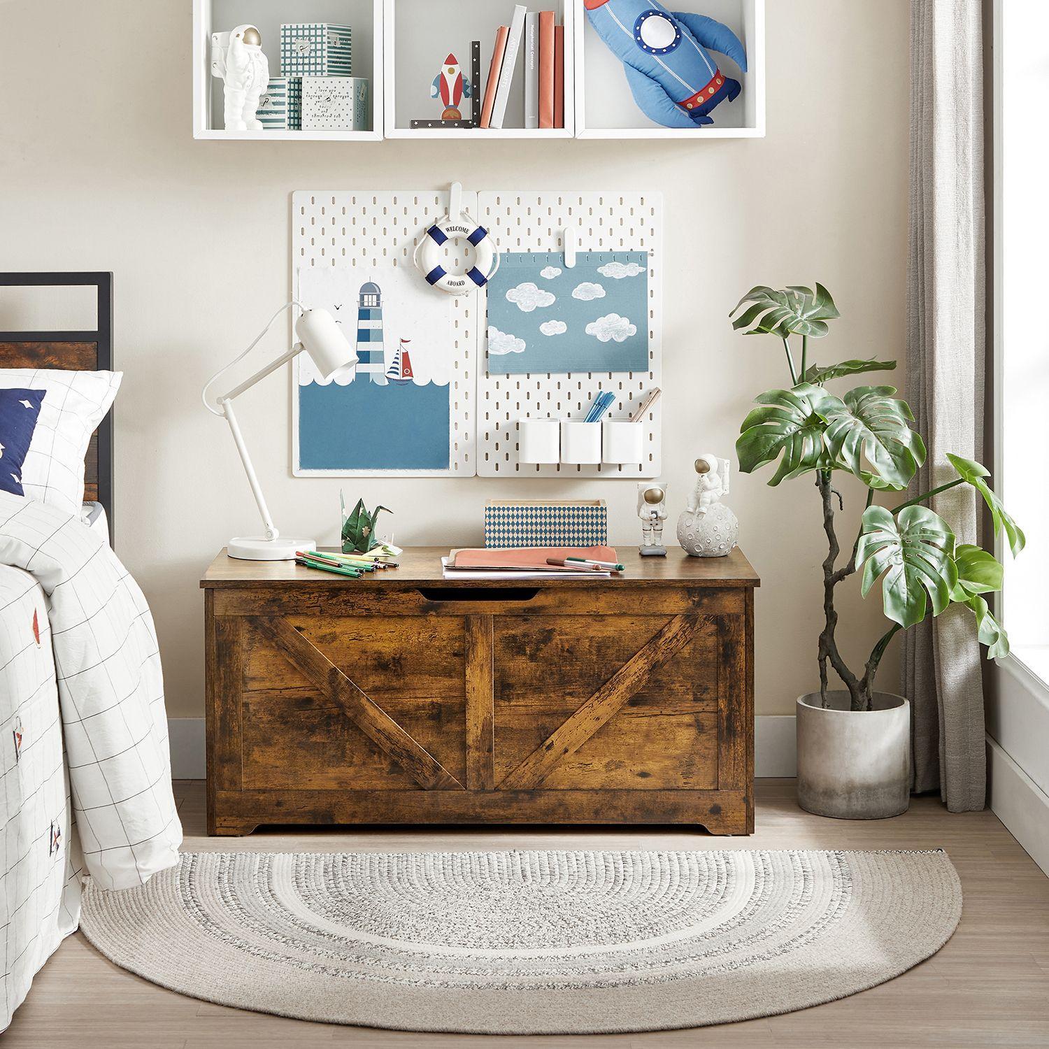 Storage Chest Rustic Brown FredCo