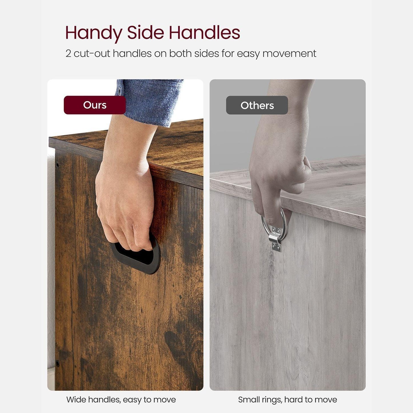 Storage Chest with 2 Safety Hinges FredCo