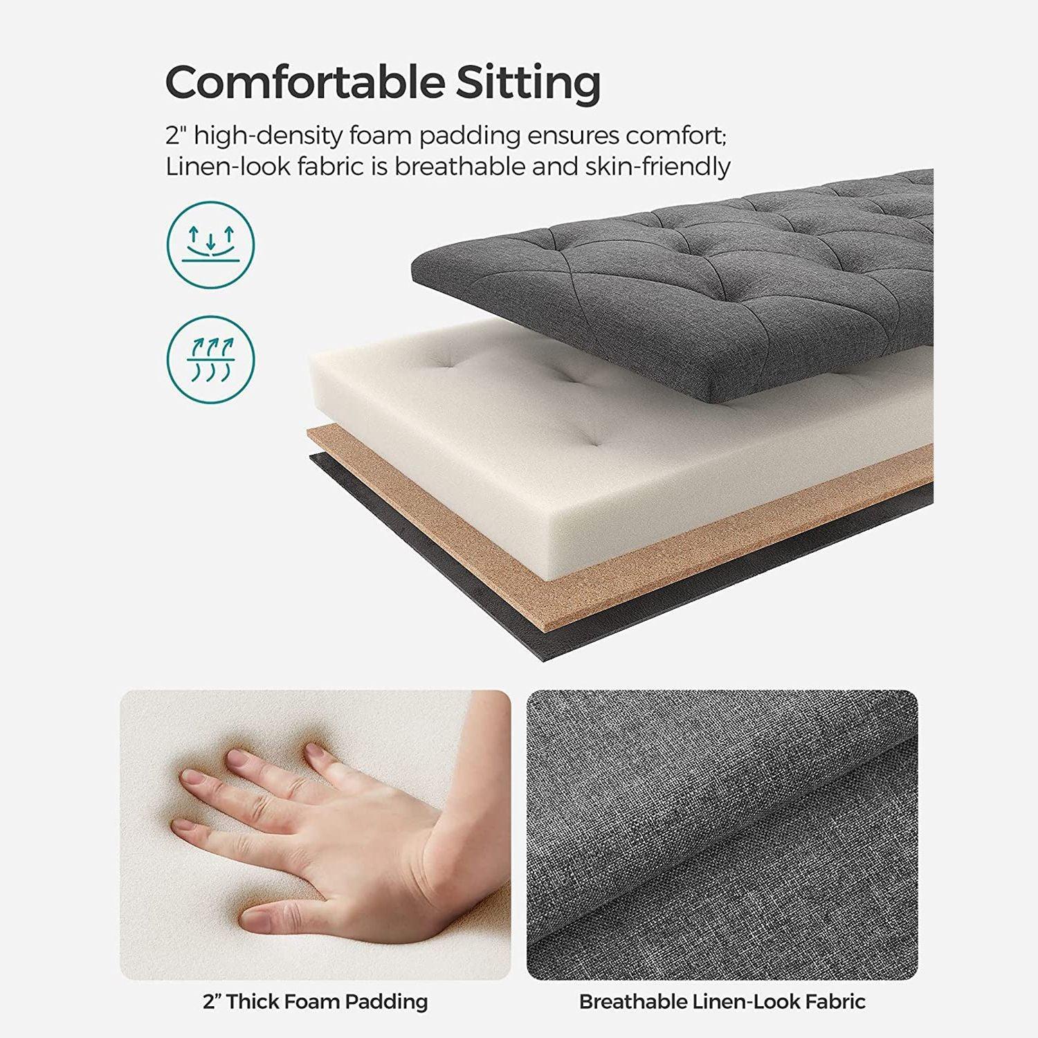 Storage Ottoman Bench FredCo