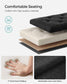 Storage Ottoman Bench Black FredCo