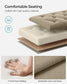 Storage Ottoman Bench Light Taupe FredCo