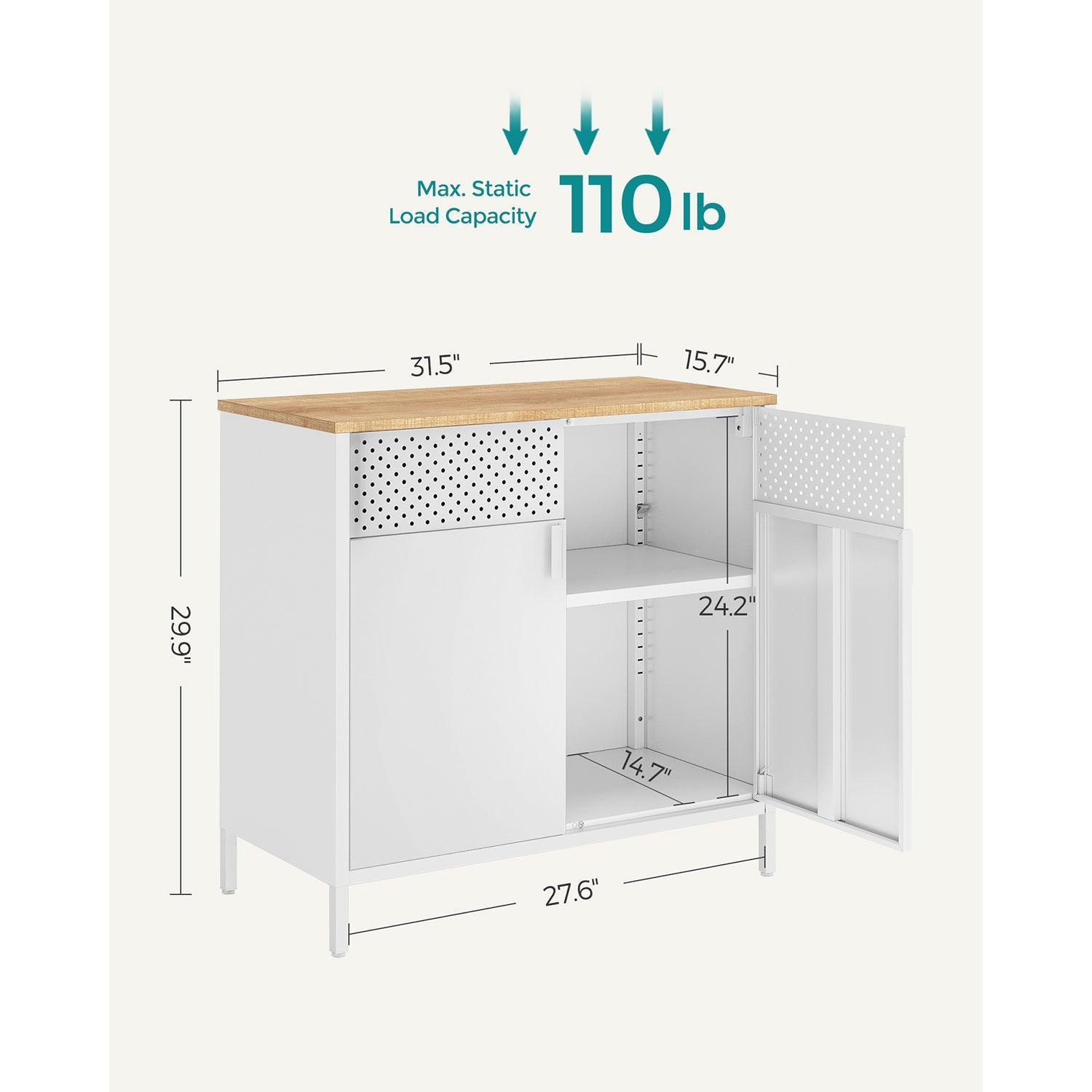 Storage Sideboard with Adjustable Shelves FredCo