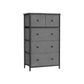 Storage Tower with 5 Fabric Drawers FredCo