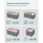 Storage Tower with 5 Fabric Drawers FredCo