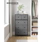 Storage Tower with 5 Fabric Drawers FredCo
