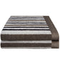 Stripes 100% Combed Cotton 2-Piece Bath Sheet Towels FredCo