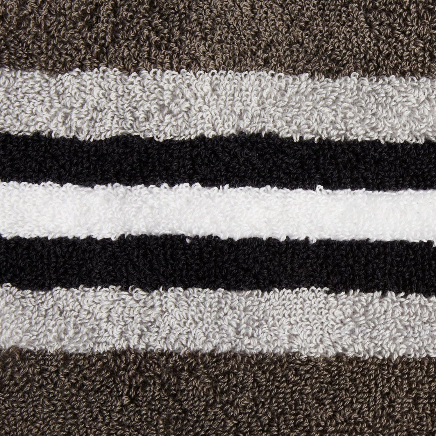 Stripes 100% Combed Cotton 2-Piece Bath Towel Set FredCo