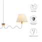 Sunlit Squiggle 2-Arm Pendant Light by Modway FredCo