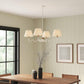 Sunlit Squiggle 4-Arm Pendant Light by Modway FredCo