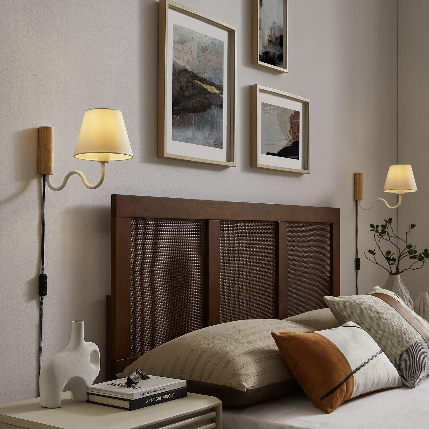 Sunlit Squiggle Arm Wall Sconce by Modway FredCo