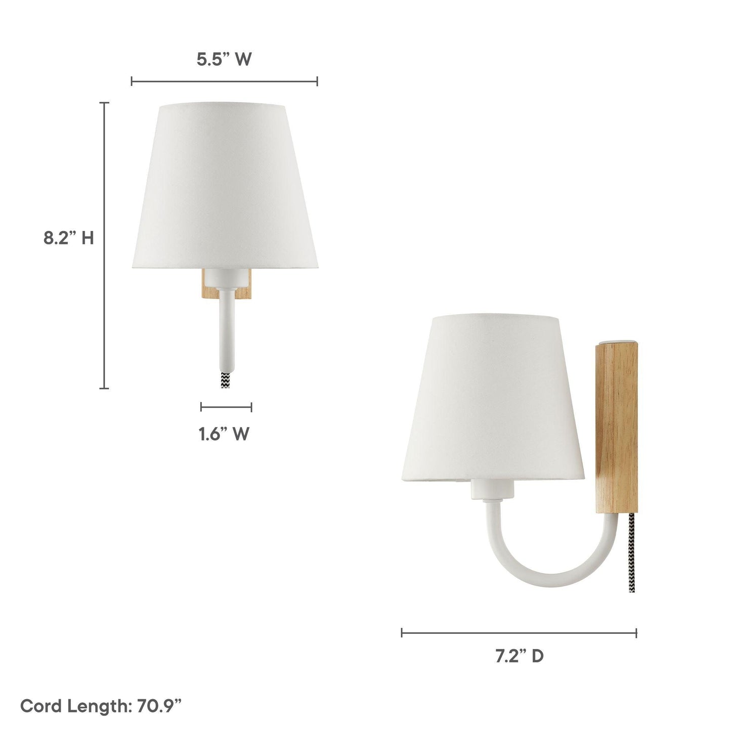 Sunlit Swivel Wall Sconce by Modway FredCo