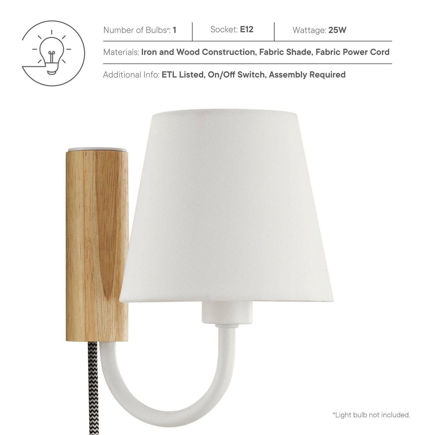 Sunlit Swivel Wall Sconce by Modway FredCo