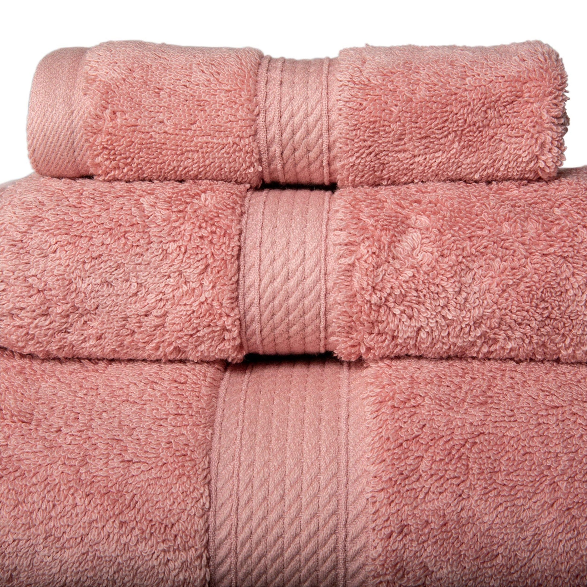 Super Plush and Absorbent Egyptian Cotton 3-Piece Towel Set FredCo