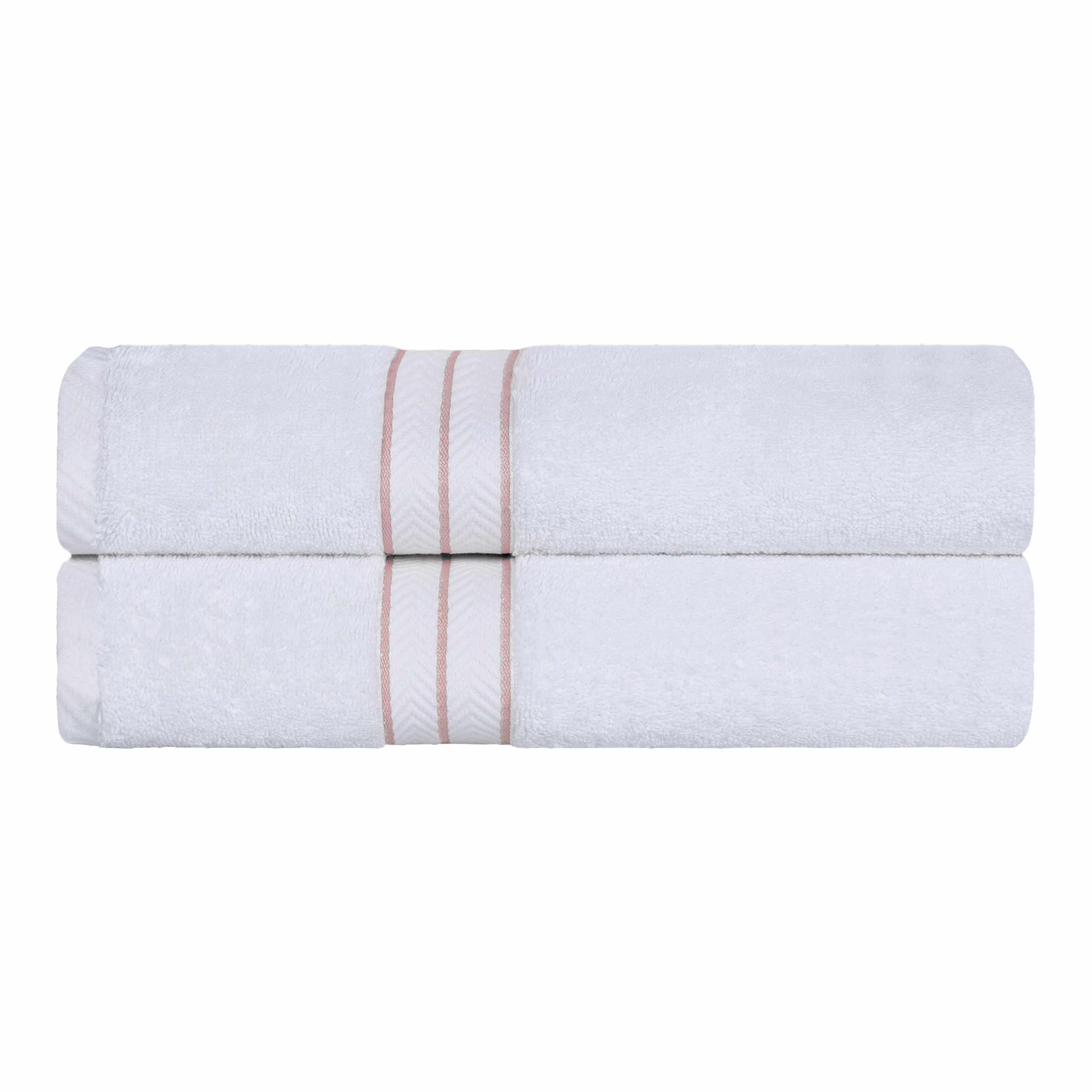 Superior Long Staple Combed Cotton 2-Piece Bath Towel Set FredCo