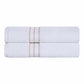 Superior Long Staple Combed Cotton 2-Piece Bath Towel Set FredCo