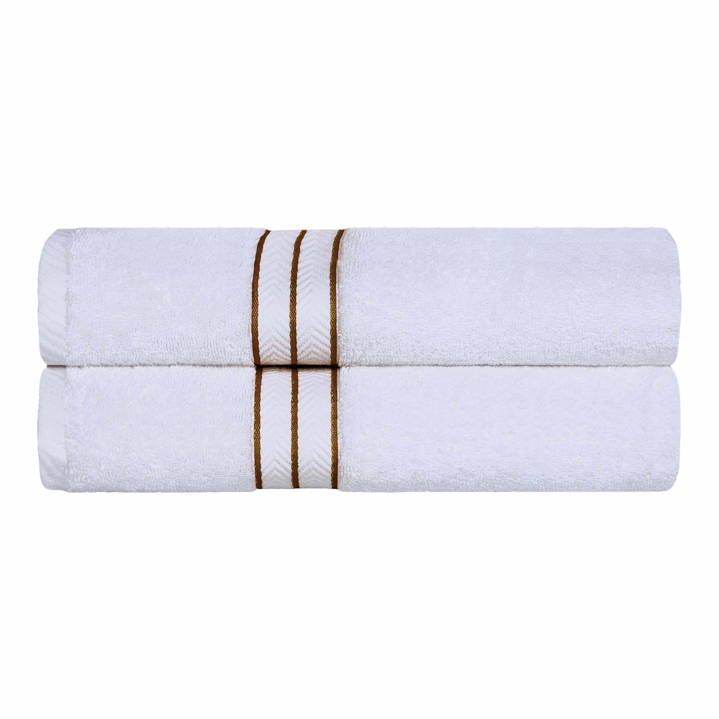 Superior Long Staple Combed Cotton 2-Piece Bath Towel Set FredCo