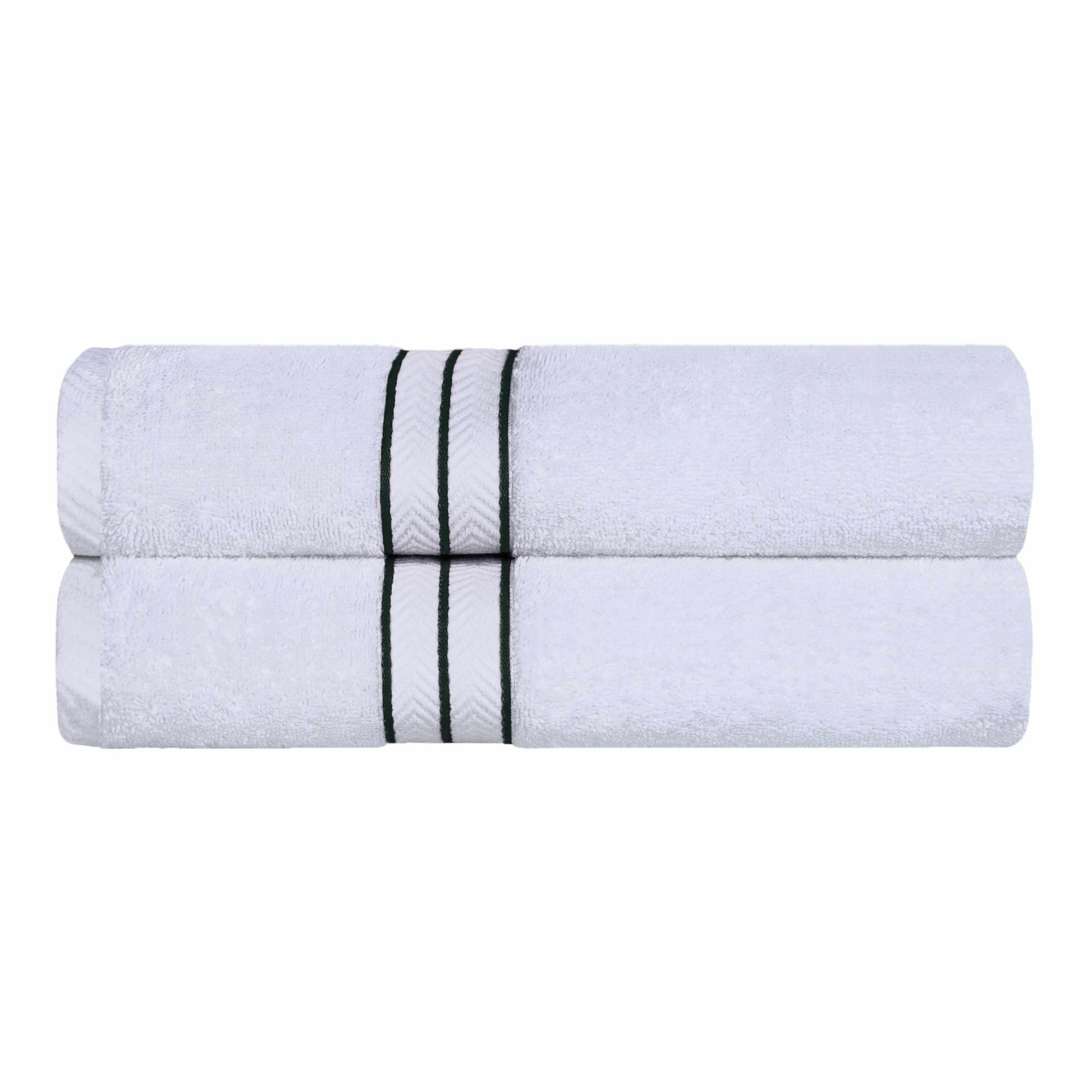 Superior Long Staple Combed Cotton 2-Piece Bath Towel Set FredCo
