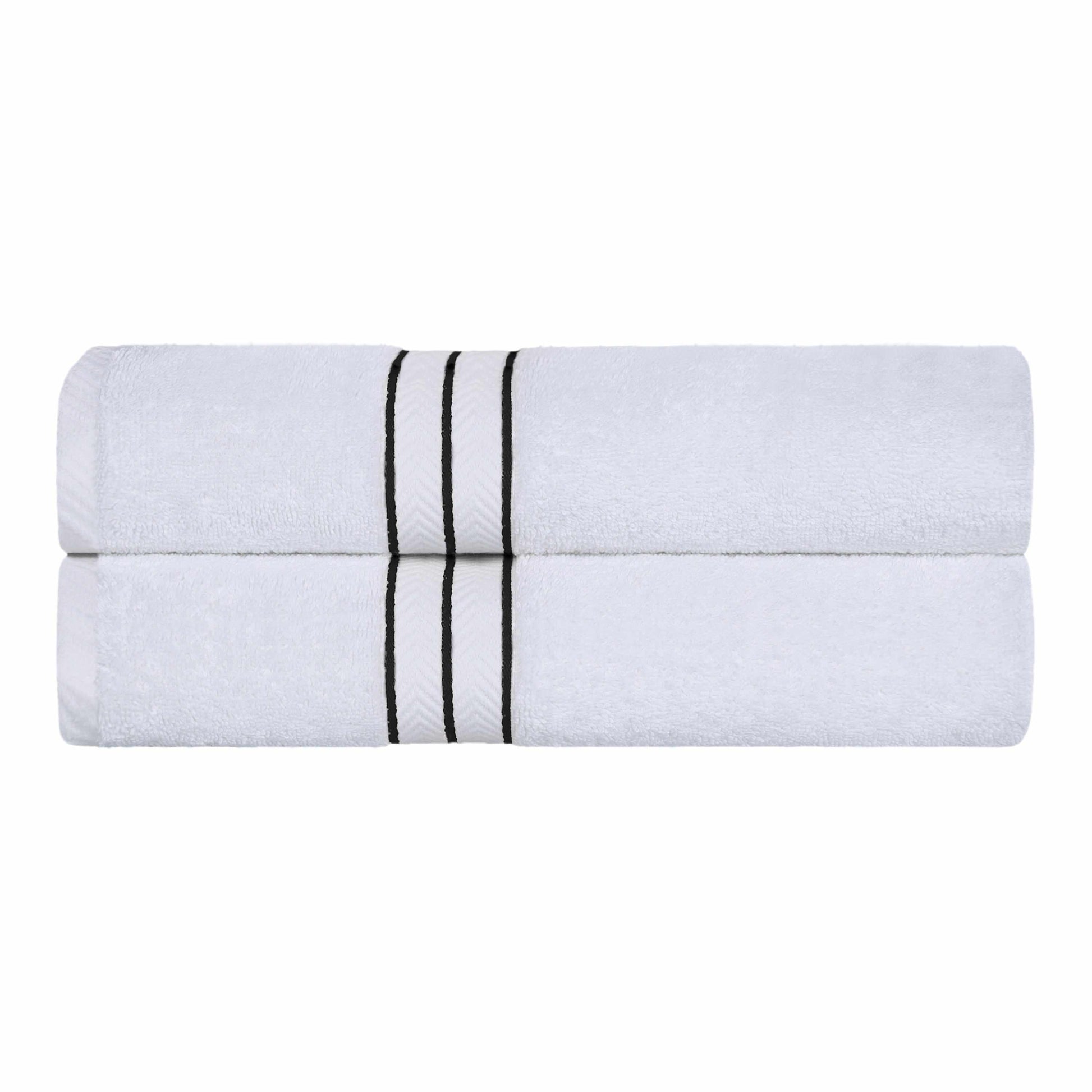 Superior Long Staple Combed Cotton 2-Piece Bath Towel Set FredCo