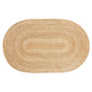 Superior Natural Braided Collection Hand Woven Jute Rug FredCo