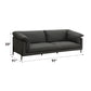 Tadi Black Top Grain Leather Sofa FredCo