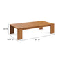 Tahoe 2-Piece Outdoor Patio Acacia Wood Sofa and Coffee Table Set by Modway EEI-6799 FredCo