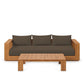 Tahoe 2-Piece Outdoor Patio Acacia Wood Sofa and Coffee Table Set by Modway EEI-6799 FredCo