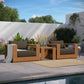 Tahoe 3-Piece Outdoor Patio Acacia Wood Furniture Set by Modway EEI-6798 FredCo