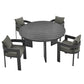 Tahoe 5-Piece Outdoor Patio Aluminum Dining Set by Modway FredCo