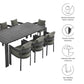 Tahoe 9-Piece Outdoor Patio Aluminum Dining Set by Modway FredCo