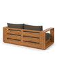 Tahoe Acacia Wood Outdoor Patio Acacia Wood Loveseat by Modway EEI-6783 FredCo