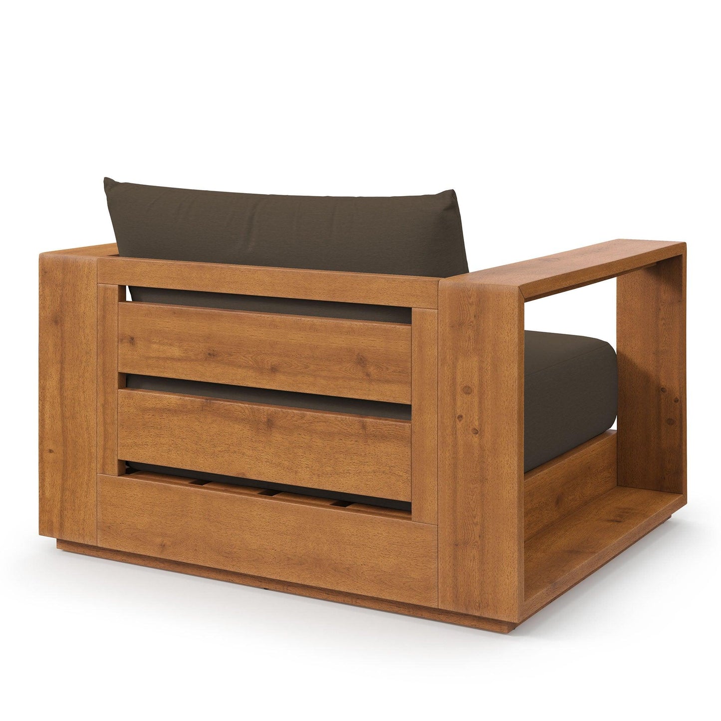 Tahoe Outdoor Patio Acacia Wood Chair by Modway EEI-6782 FredCo