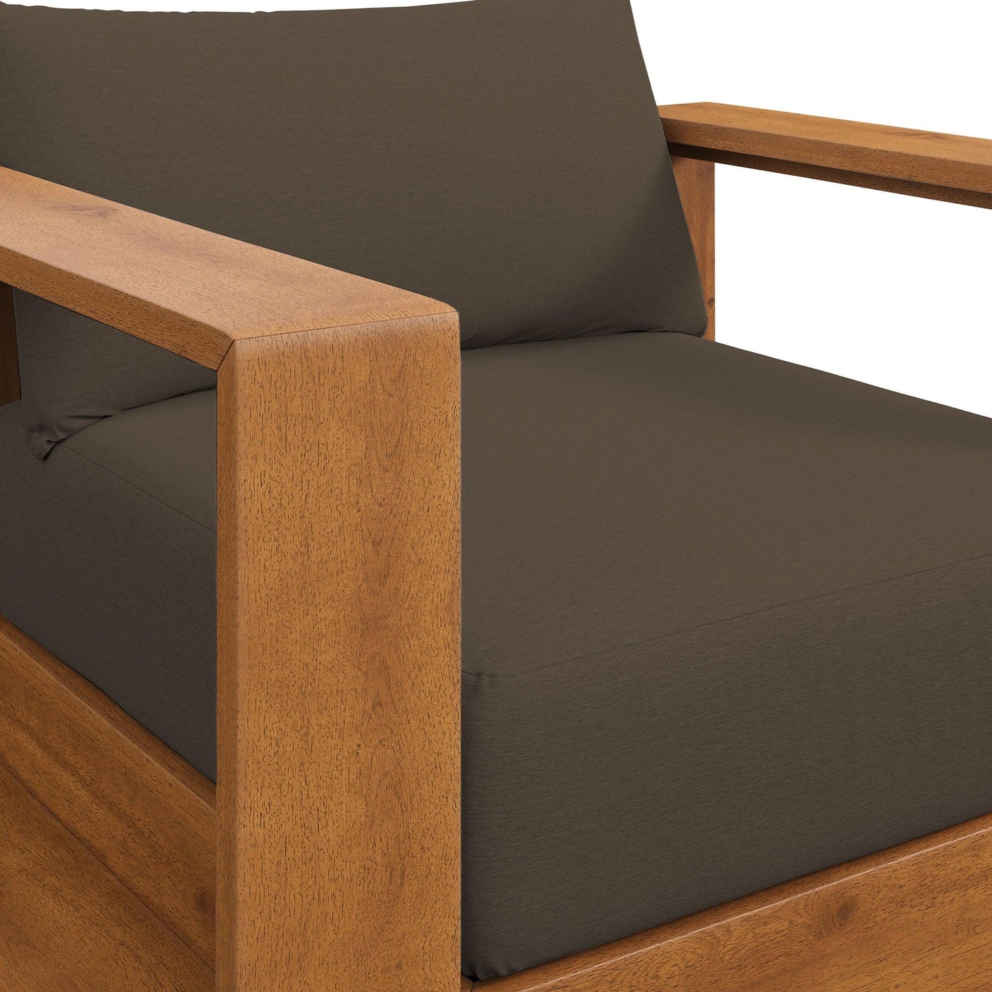 Tahoe Outdoor Patio Acacia Wood Chair by Modway EEI-6782 FredCo