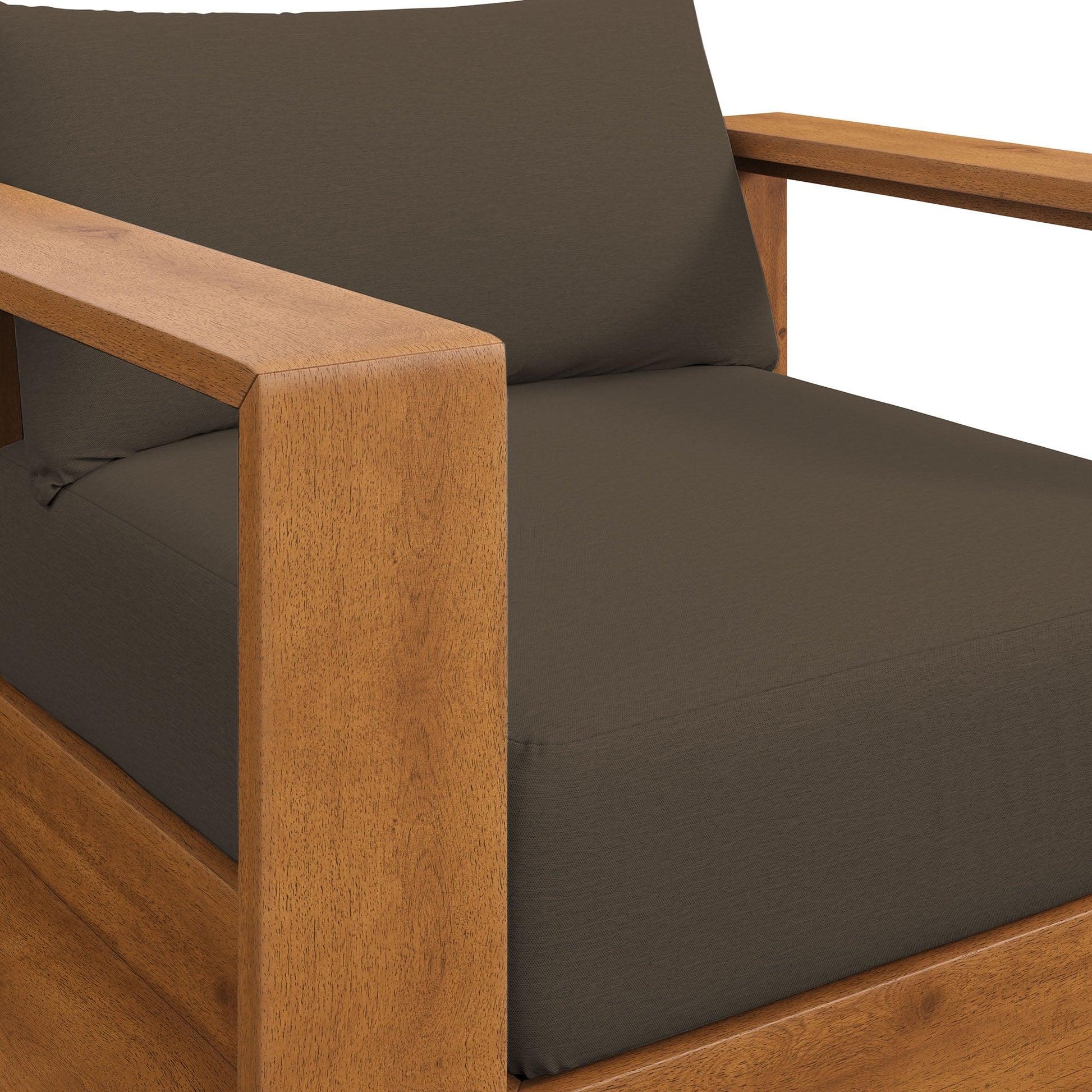 Tahoe Outdoor Patio Acacia Wood Chair by Modway EEI-6782 FredCo