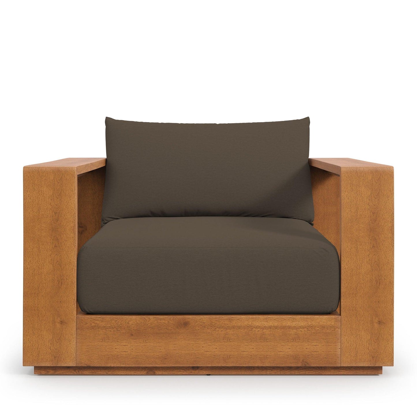 Tahoe Outdoor Patio Acacia Wood Chair by Modway EEI-6782 FredCo
