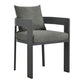 Tahoe Outdoor Patio Aluminum Dining Chair by Modway FredCo