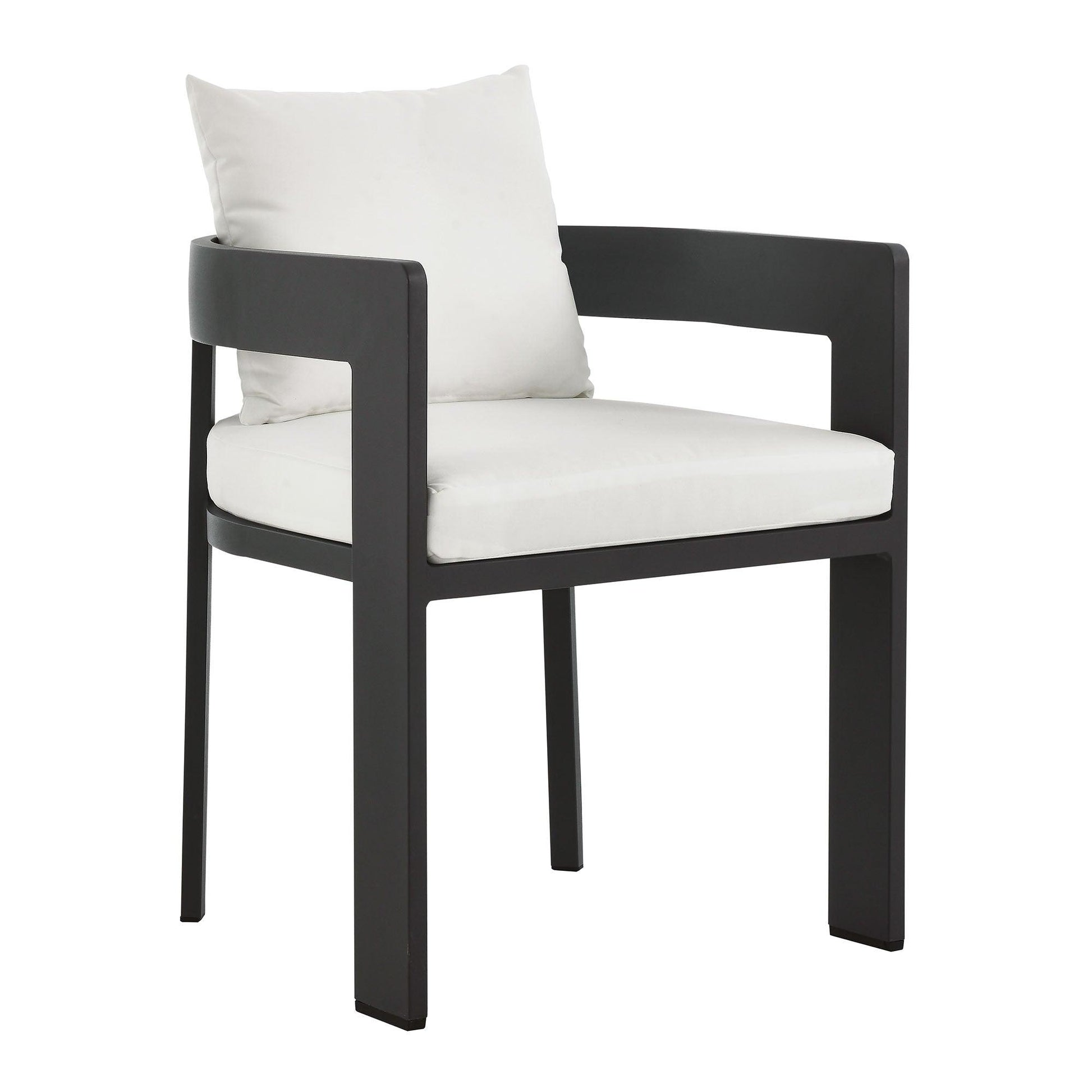 Tahoe Outdoor Patio Aluminum Dining Chair by Modway FredCo