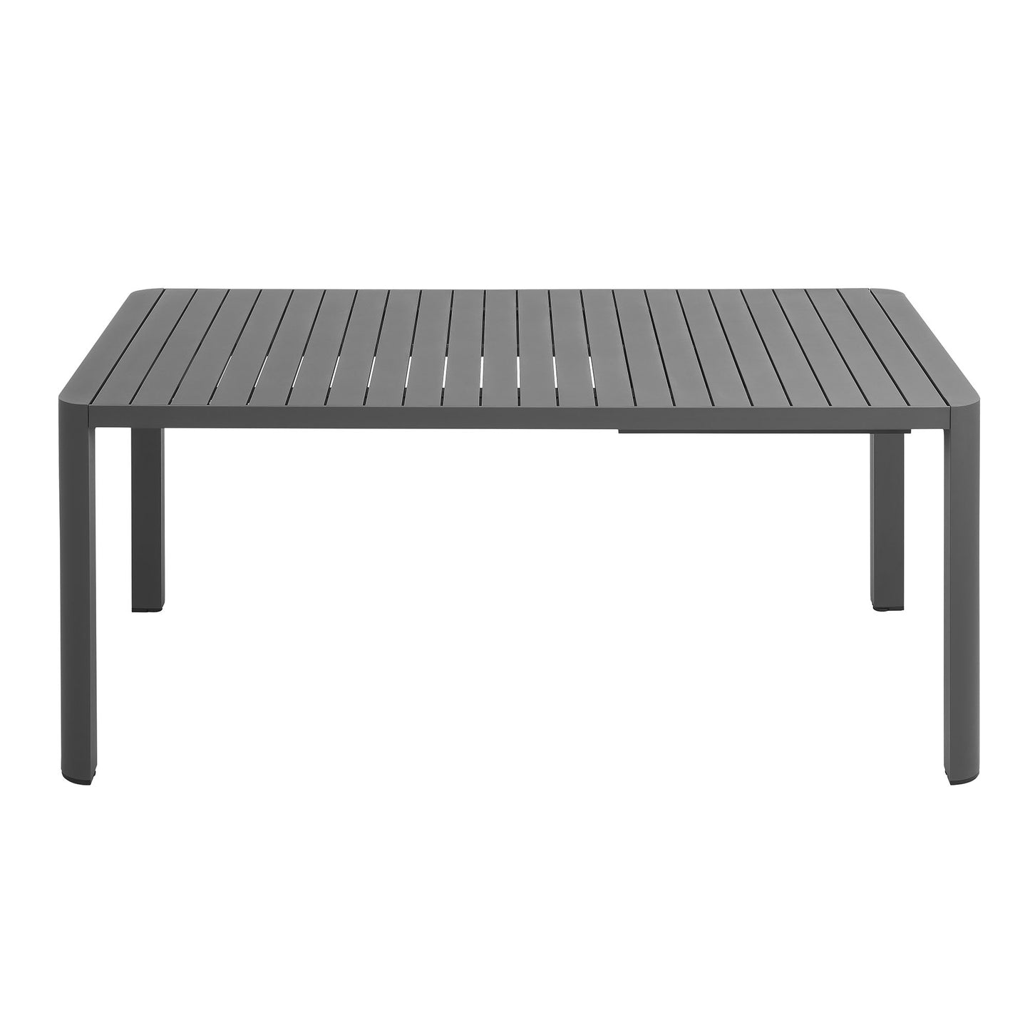 Tahoe Outdoor Patio Aluminum Extendable Dining Table by Modway EEI-7236 FredCo