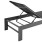 Tahoe Outdoor Patio Mesh and Aluminum Chaise Lounge by Modway EEI-7235 FredCo