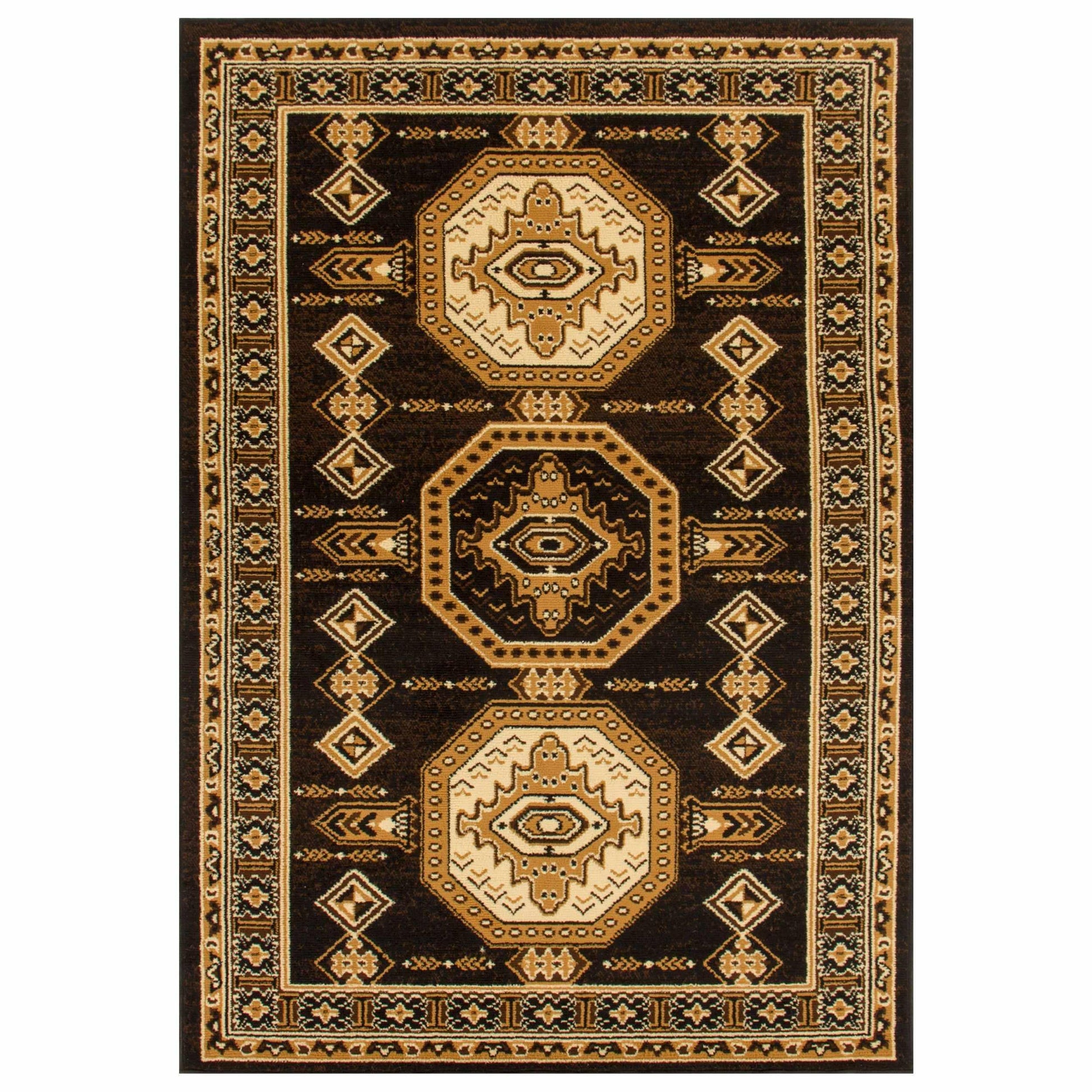 Takeo Aztec Geometric Indoor Area Rug by Superior FredCo
