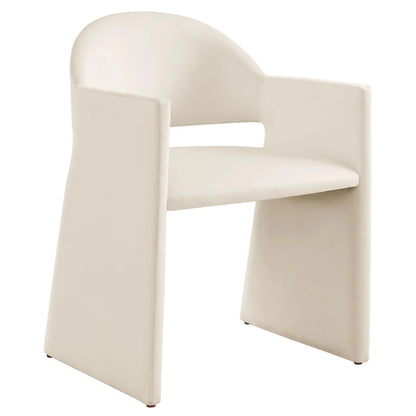 Talia Performance Velvet Dining Armchair by Modway EEI-7081 FredCo