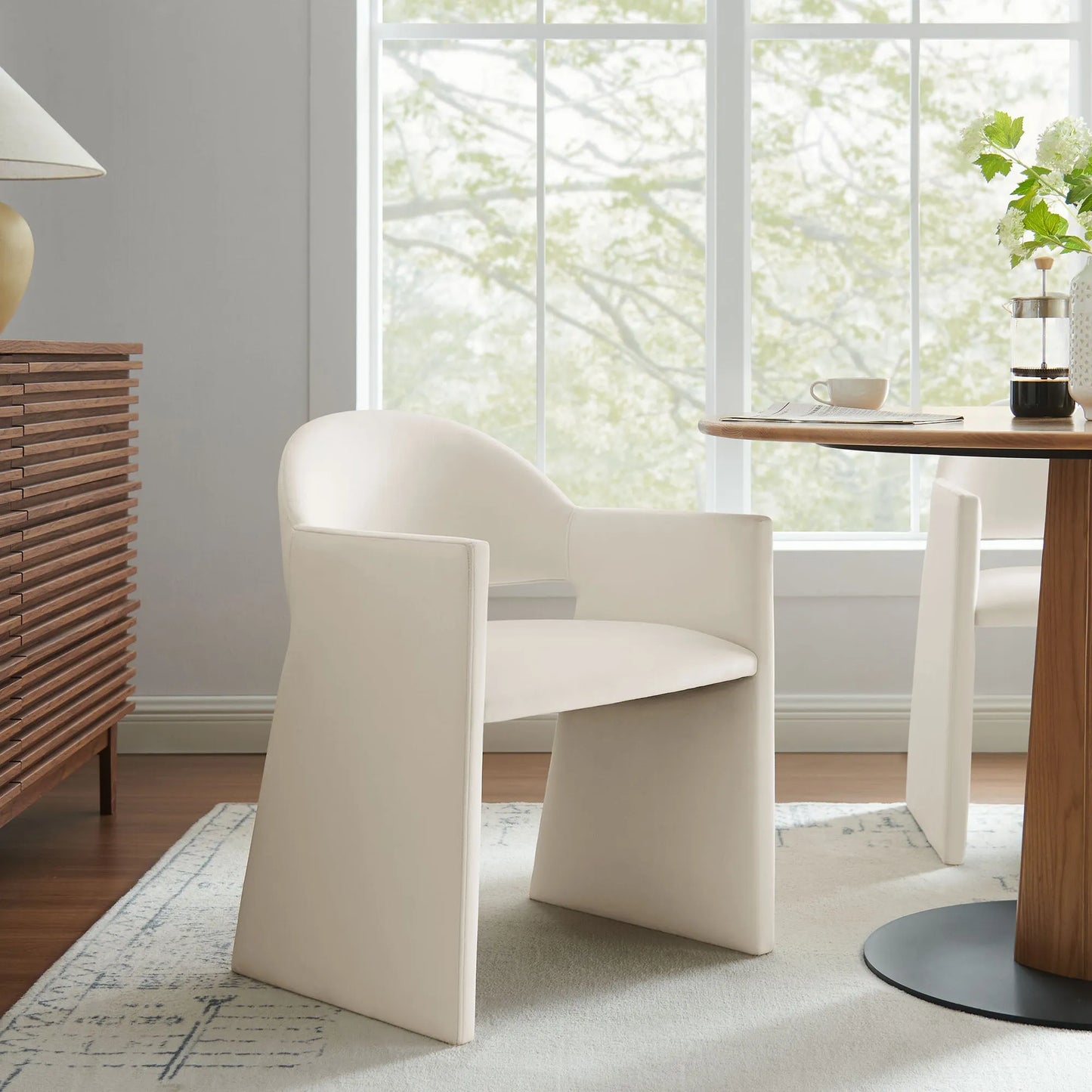 Talia Performance Velvet Dining Armchair by Modway EEI-7081 FredCo