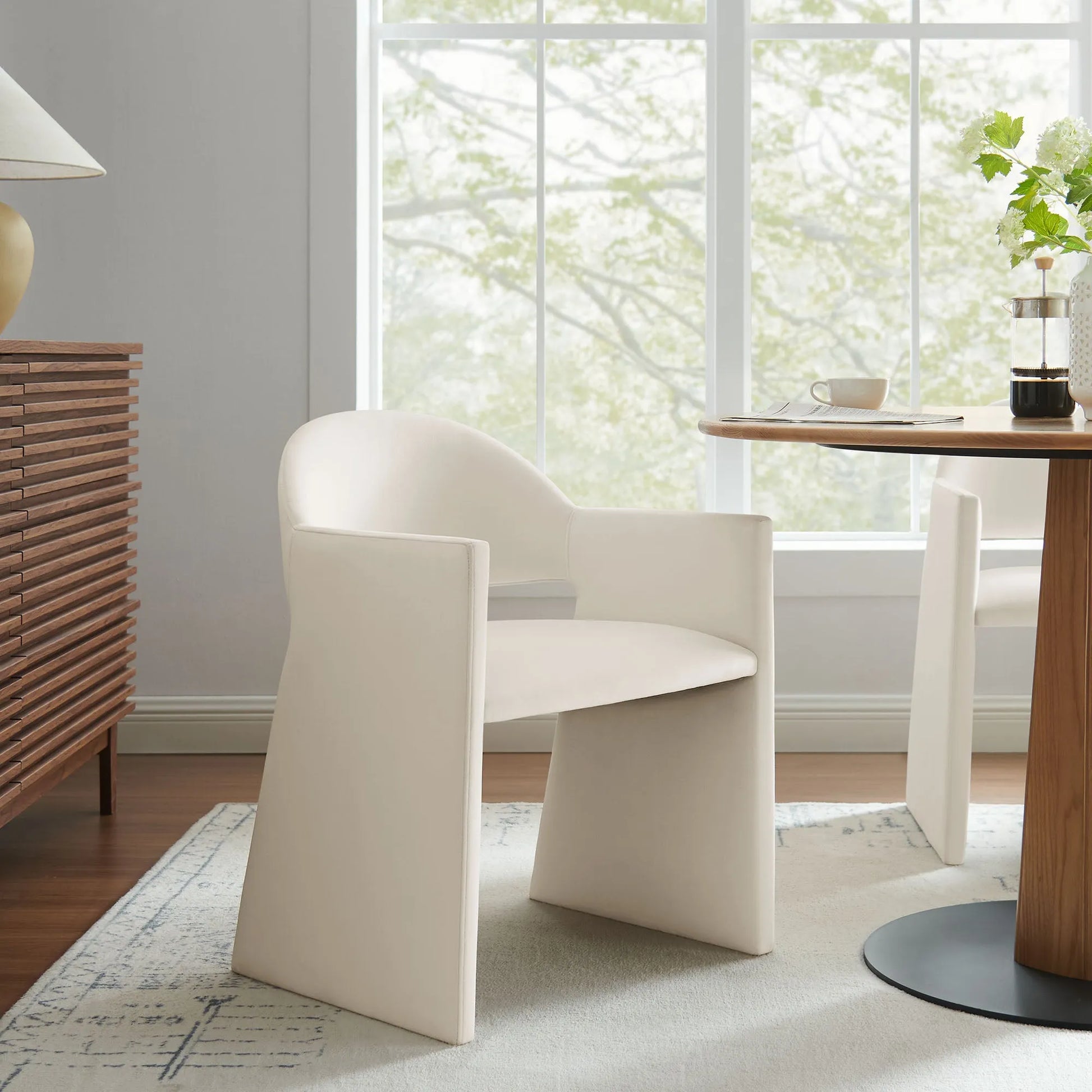 Talia Performance Velvet Dining Armchair by Modway EEI-7081 FredCo