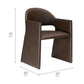 Talia Vegan Leather Dining Armchair by Modway EEI-7442 FredCo