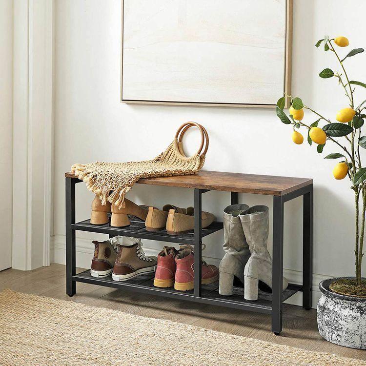 Tall Compartment Shoe Rack FredCo