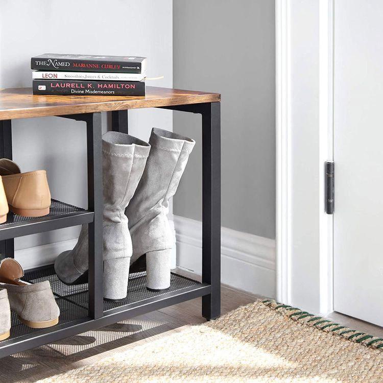 Tall Compartment Shoe Rack FredCo
