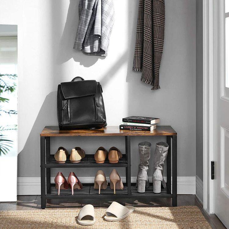 Tall Compartment Shoe Rack FredCo