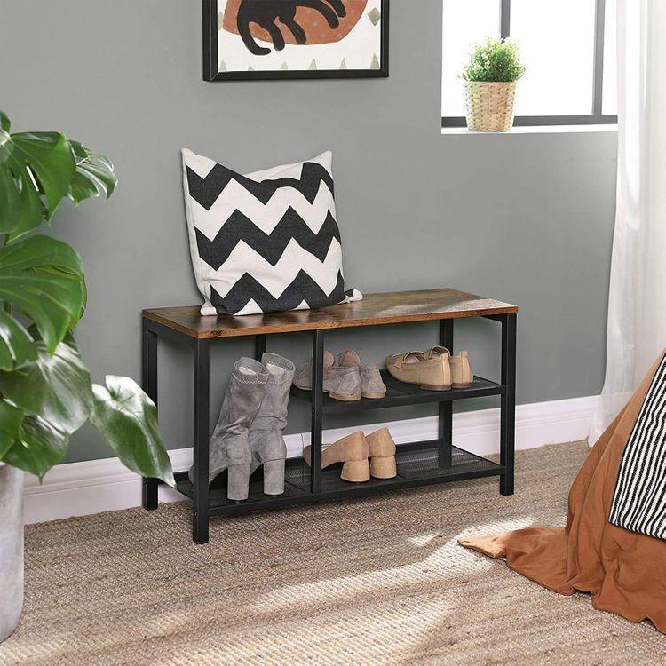 Tall Compartment Shoe Rack FredCo