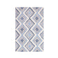 Talluah Hand-Tufted Cotton/Wool Textured Geometric Farmhouse Area Rug FredCo